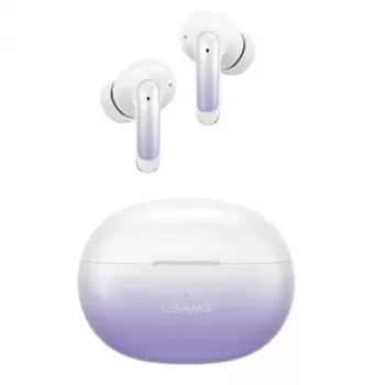 USAMS X-donseries TWS Bluetooth 5.3-oordopjes met ENC, lila-blauw verloop (US-XD19)