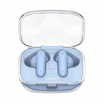 USAMS BEseries US-BE16 True Wireless Bluetooth 5.3-oordopjes, blauw