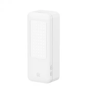 USAMS multifunctionele telefoonhouder met LED-ringlamp, wit, ZB26501 (US-ZB265)
