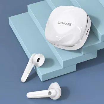 USAMS SDseries BHUSD01 True Wireless Stereo Bluetooth 5.0 oordopjes, wit