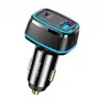 USAMS T43 33W PD3.0 QC3.0 wandlader met USB-C naar Lightning kabel 1,2m zwart