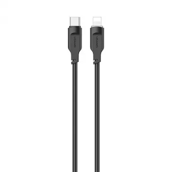 USAMS 125W snelladen autolader 2xUSB-A + 1xUSB-C transparant zwart CC158CC01 (US-CC158)