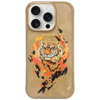 Nimmy Tygrys MagSafe case voor iPhone 16 Pro lichtbruin