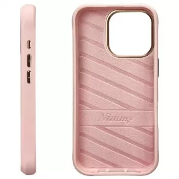 Nimmy Big Eyed Pet 2.0 Cat Case voor Apple iPhone 16 Pro Max 6,9 inch - roze
