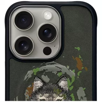 Nimmy Wilk MagSafe-hoesje voor Apple iPhone 16 Pro donkergrijs