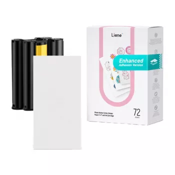 Liene PixCut printerpapier 4x7 inch 72 vel glanzend fotopapier