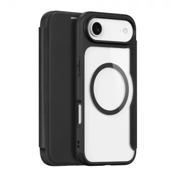 DUXDUCIS Skin X Pro Wallet Case voor iPhone 17 Air met MagSafe - zwart