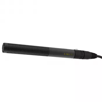 Deity S-Mic 3S short shotgun condensatormicrofoon - supercardioïde, XLR, zwart