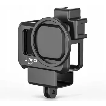 Ulanzi SB6049 framehouder + microfoonadapter + filterset voor GoPro HERO 9/10 Black