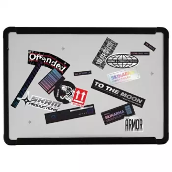 Skinarma Henko hard case voor MacBook Air 13 inch (2018-2020) - Frost Clear