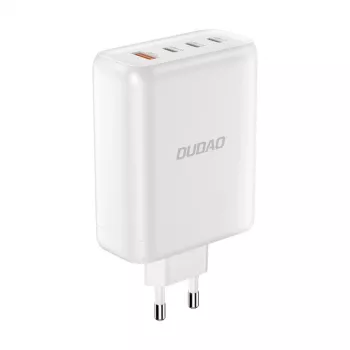 Dudao A140 140W GaN USB-C Oplader 3xUSB-C 1xUSB-A Zwart