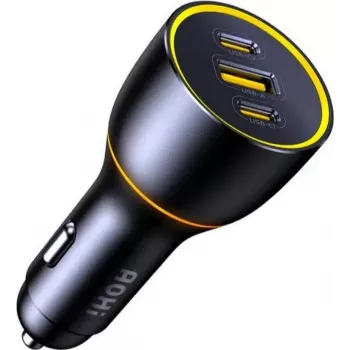 AOHi Superauto PD 170W 2x USB-C, 1x USB-A GaN oplader