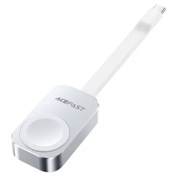 Acefast E21 5W draadloze oplader voor Apple Watch - zilver