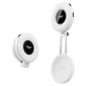 Ulanzi LM19 MagSafe LED-videolamp bi-color 2500K-8500K wit