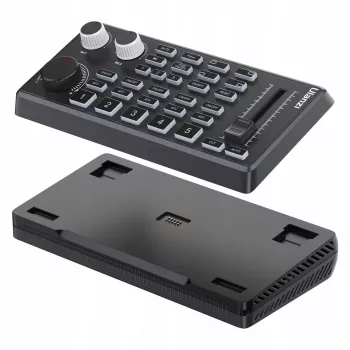 ULANZI D005 DD02 audiomixer soundcard voor livestreaming, podcasting, gaming