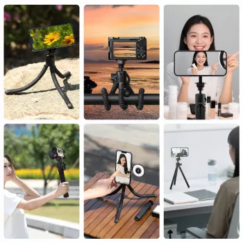 Ulanzi MT30 flexibel mini-statief - zwart