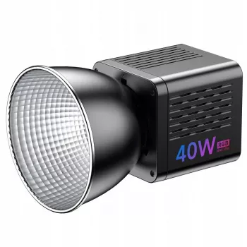 Ulanzi L024 40W RGB bi-color LED videolamp met 1/4 inch-20 mount, 2500-6500K, CRI/TLCI >95