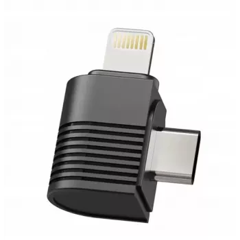 Ulanzi A100 Lightning-adapter voor microfoon op iPhone 14 13 12 11 X 8