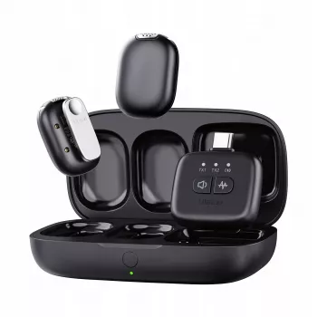 Ulanzi A30 Tiny draadloze audio-overdrachtset - USB-C, zwart