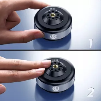 ULANZI SK-23 elektrische vacuüm zuignaphouder met 1/4 inch schroef voor telefoon/camera