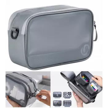 Ulanzi BP15 grote multifunctionele opbergtas voor camera-, drone- en telefoonaccessoires - zwart