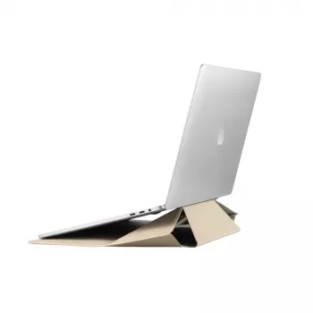 Moft Sleeve 14 Beach White laptophoes met geïntegreerde standaard voor 14 inch laptops