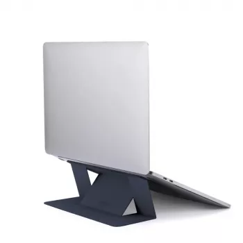 MOFT zelfklevende laptopstandaard marineblauw