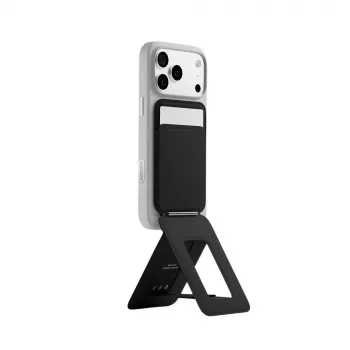 Moft Movas Snap Tripod MagSafe magnetische wallet en telefoonstandaard - zwart