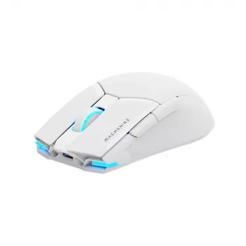 Machenike M7 Pro draadloze gaming-muis - wit