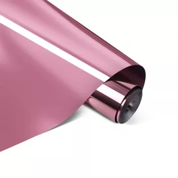 LOKLIK Permanent zelfklevende vinylfolie spiegel-metallic zilver 30 x 180 cm