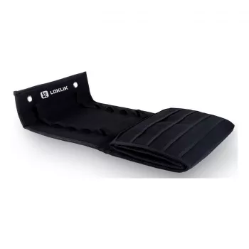 LOKLIK Vinyl Roll Holder - Wandmontage opbergrek voor 24 rollen, zwart
