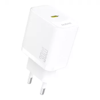 DUDAO A27PEU 30W GaN USB-C-oplader wit