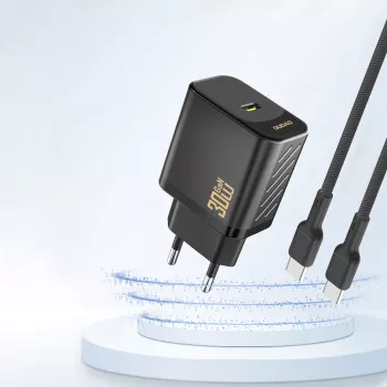DUDAO A27PEU GaN 30W USB-C-oplader zwart
