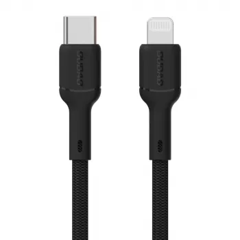 Dudao L9X USB-C naar Lightning-kabel 2m zwart