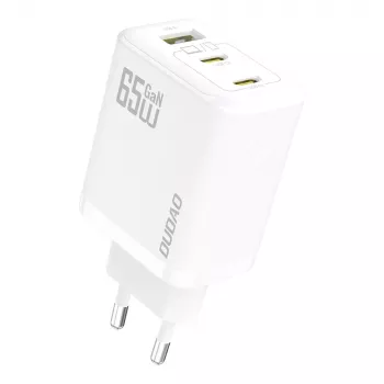 Dudao A29 65W GaN 2x USB-C + 1x USB-A oplader - wit