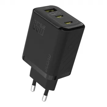 Dudao A29C 65W GaN USB-C-oplader met USB-C-kabel - zwart