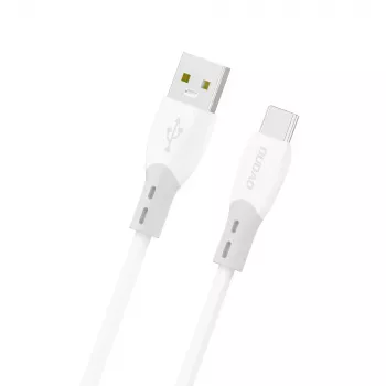 Dudao L25ST USB-A naar USB-C-kabel 1m wit