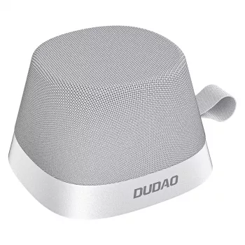 Dudao Y20 draadloze speaker met magnetische houder Bluetooth 5.3 - zilver