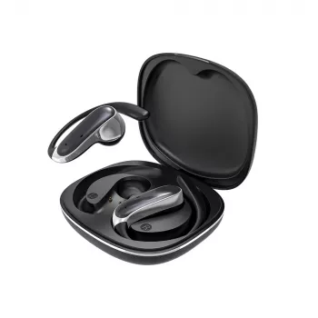Dudao U17Z Bluetooth 5.3 open-ear draadloze hoofdtelefoon met oorhaak - zwart