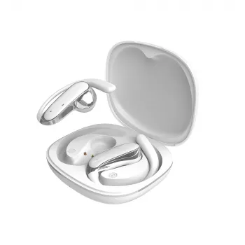 Dudao U17Z Bluetooth 5.3 open-ear oorhaak-hoofdtelefoon - wit
