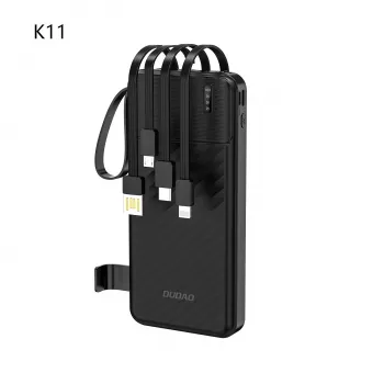 Dudao K11 Pro 20000 mAh powerbank zwart