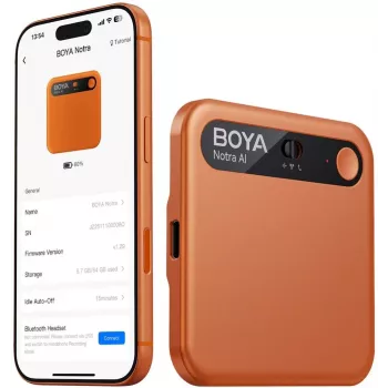 BOYA Notra AI-transcriptie spraakrecorder - oranje