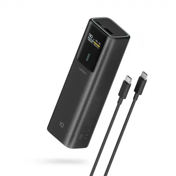 CUKTECH CKPB100PGLBL 150W 10000 mAh powerbank USB-C USB-A zwart