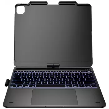 Typecase Flexbook Touch toetsenbordhoes voor iPad Air 13 M2 2024 / M3 2025 / M4 2026, grijs