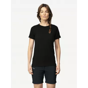 Devold Breeze Plus Merino 200 dames Active T-shirt - zwart, maat S