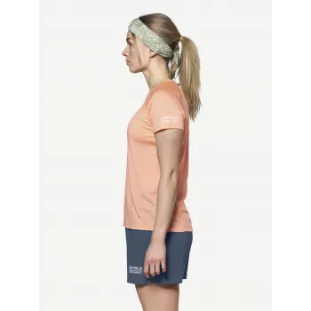 Devold Endurance Merino 130 Tee dames baselayer T-shirt - sunrise, maat M