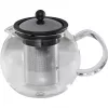 Bodum ASSAM theepot 1 liter roestvrij staal borosilicaatglas
