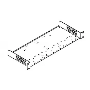 Kramer Electronics RK-1 Rackmontagekit - 1U - 19 inch (48,3 cm) - zwart