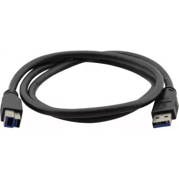 Kramer C-USB3/AB-3 USB 3.0-kabel, USB-A male naar USB-B male, 0,9 m (3 ft), blauw