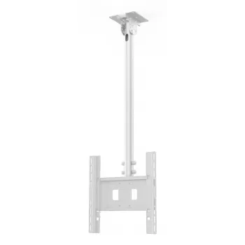 SMS Func plafond LP medium enkele witte projectorplafondsteun
